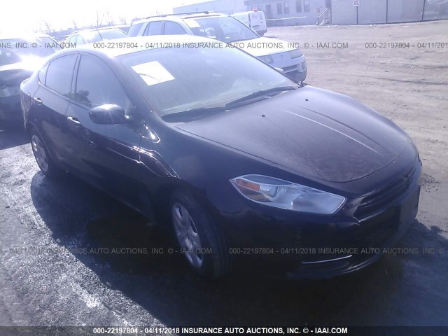 1C3CDFAA4DD287163 - 2013 DODGE DART SE/AERO BLACK photo 1