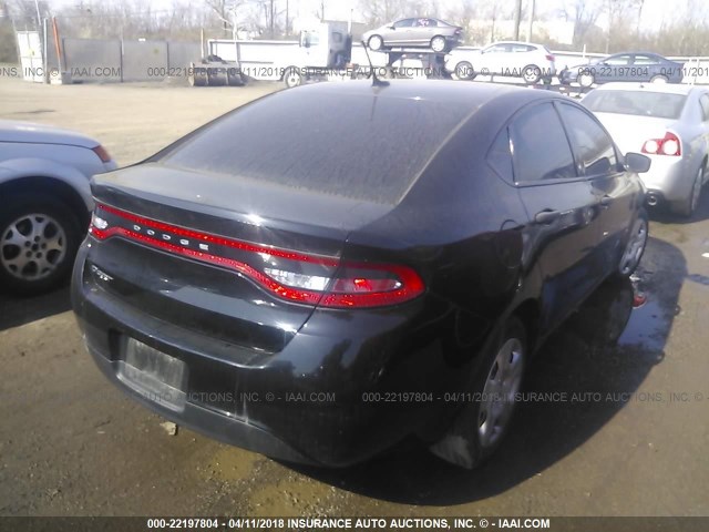 1C3CDFAA4DD287163 - 2013 DODGE DART SE/AERO BLACK photo 4