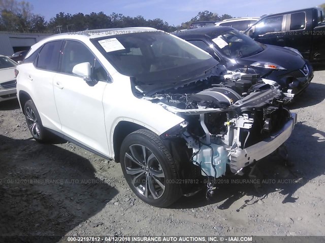 2T2ZZMCA4HC074589 - 2017 LEXUS RX 350/BASE/F SPORT WHITE photo 1