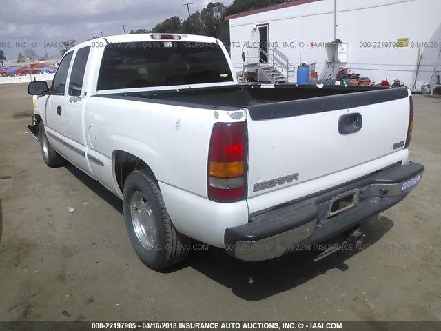 2GTEC19T921231180 - 2002 GMC NEW SIERRA C1500 WHITE photo 3