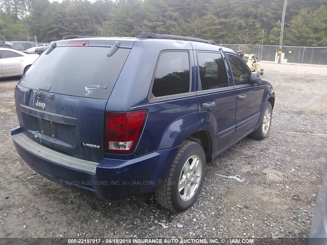 1J4GS48K25C688931 - 2005 JEEP GRAND CHEROKEE LAREDO/COLUMBIA/FREEDOM 蓝色 照片 4