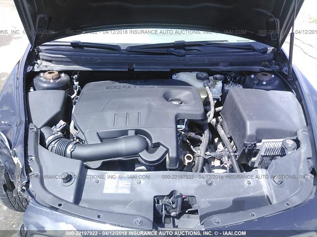 1G1ZB5E16BF349852 - 2011 CHEVROLET MALIBU LS BLACK photo 10