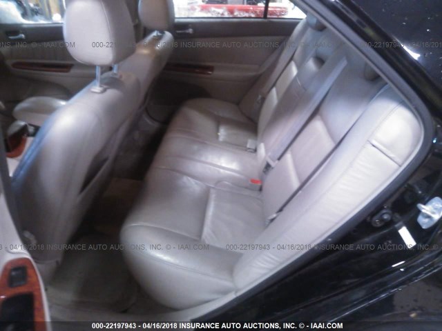 4T1BE30K23U155719 - 2003 TOYOTA CAMRY LE/XLE/SE შავი ფოტო 8