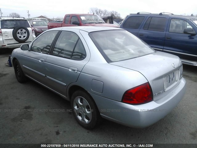 3N1CB51D04L859526 - 2004 NISSAN SENTRA 1.8/1.8S SILVER photo 3