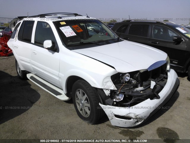 5GAET13P342336409 - 2004 BUICK RAINIER CXL WHITE photo 1