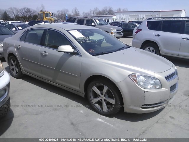 1G1ZJ57B79F221543 - 2009 CHEVROLET MALIBU 2LT CREAM photo 1