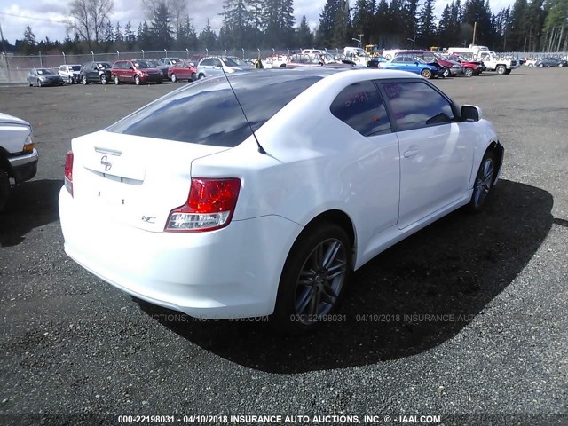 JTKJF5C7XC3031678 - 2012 TOYOTA SCION TC 白色 照片 4