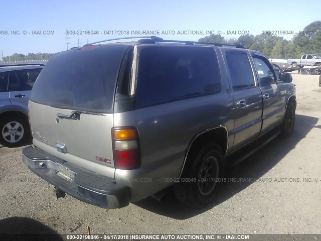 1GKEC16Z62J109461 - 2002 GMC YUKON XL C1500 TAN photo 4