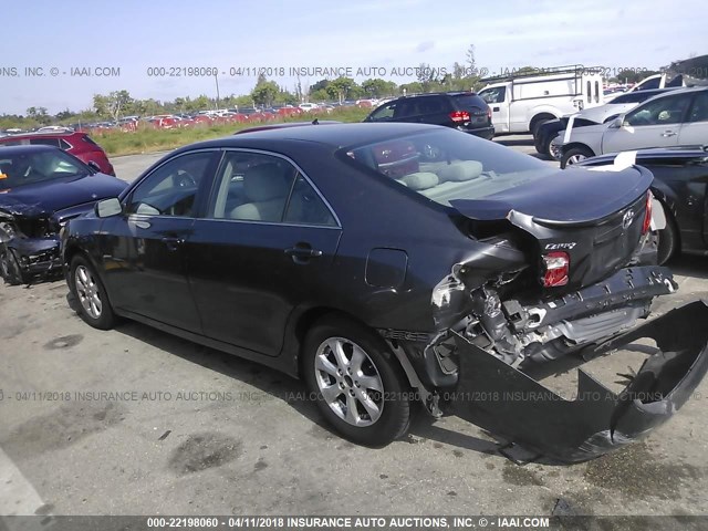 4T1BE46K79U823567 - 2009 TOYOTA CAMRY SE/LE/XLE GRAY photo 3