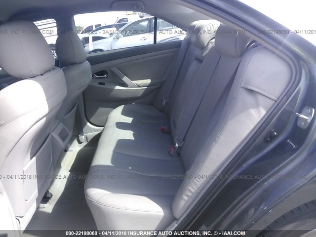 4T1BE46K79U823567 - 2009 TOYOTA CAMRY SE/LE/XLE GRAY photo 8