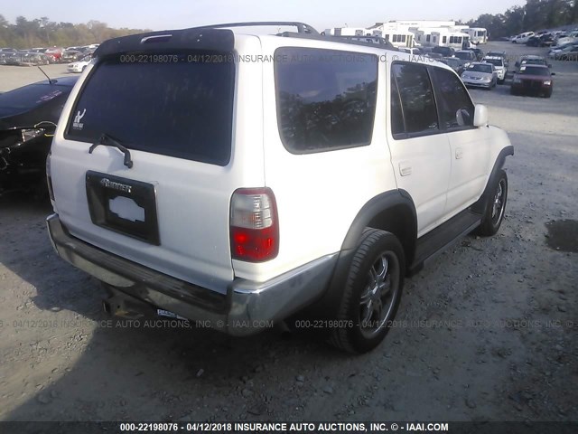 JT3GN86R2T0012096 - 1996 TOYOTA 4RUNNER SR5 WHITE photo 4