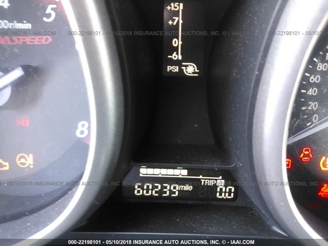 JM1BL1L42D1735826 - 2013 MAZDA SPEED 3 RED photo 7