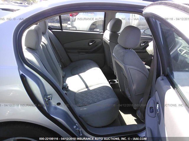 1G1ZT54845F232464 - 2005 CHEVROLET MALIBU LS 银色 照片 8
