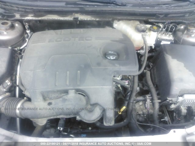 1G1ZC5EB7AF262661 - 2010 CHEVROLET MALIBU 1LT 棕色 照片 10