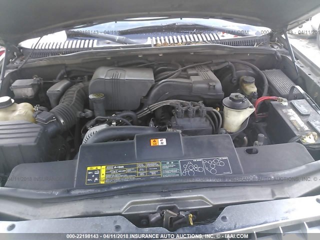 1FMZU73K63ZB12539 - 2003 FORD EXPLORER XLT/XLT SPORT/NBX GRAY photo 10