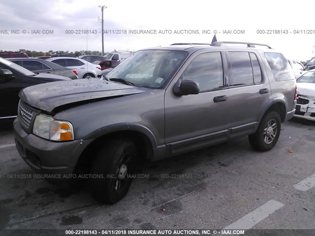 1FMZU73K63ZB12539 - 2003 FORD EXPLORER XLT/XLT SPORT/NBX GRAY photo 2