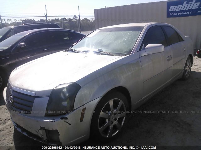 1G6DM57N130149495 - 2003 CADILLAC CTS SILVER photo 2