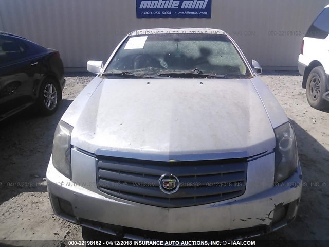 1G6DM57N130149495 - 2003 CADILLAC CTS SILVER photo 6