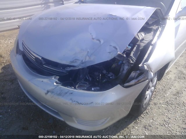 4T1BE30K26U146541 - 2006 TOYOTA CAMRY LE/XLE/SE SILVER photo 6