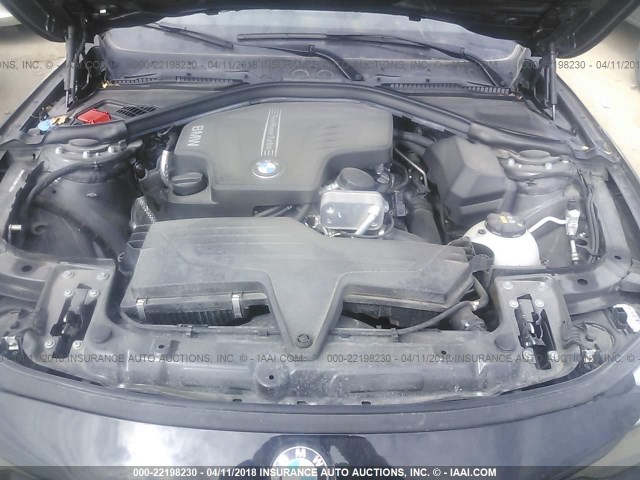 WBA8E5G57HNU41266 - 2017 BMW 320 XI BLACK photo 10