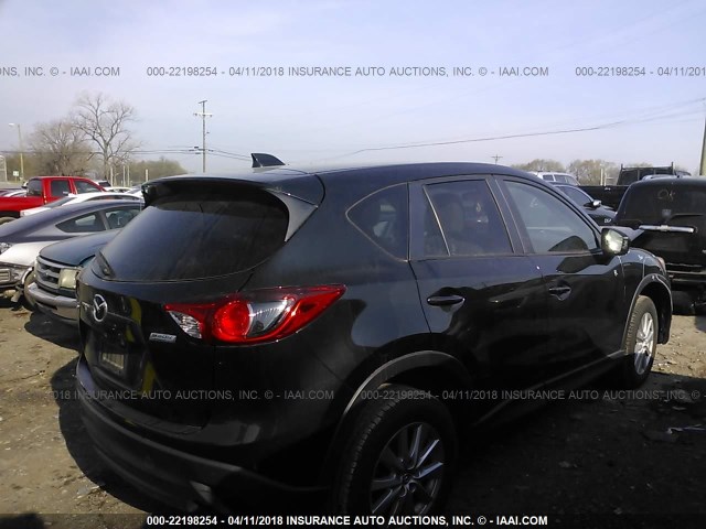 JM3KE2CY4E0403128 - 2014 MAZDA CX-5 TOURING BLACK photo 4