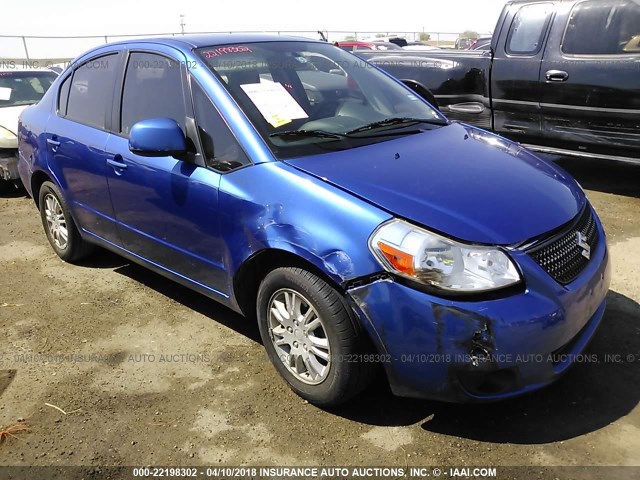 JS2YC5A32C6305782 - 2012 SUZUKI SX4 LE BLUE photo 1