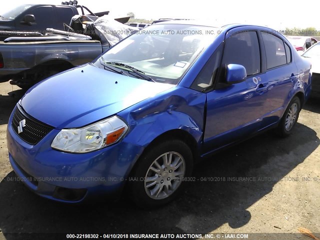 JS2YC5A32C6305782 - 2012 SUZUKI SX4 LE BLUE photo 2