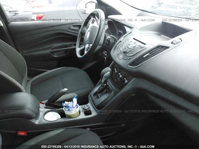 1FMCU0F78FUC35572 - 2015 FORD ESCAPE S BLUE photo 5