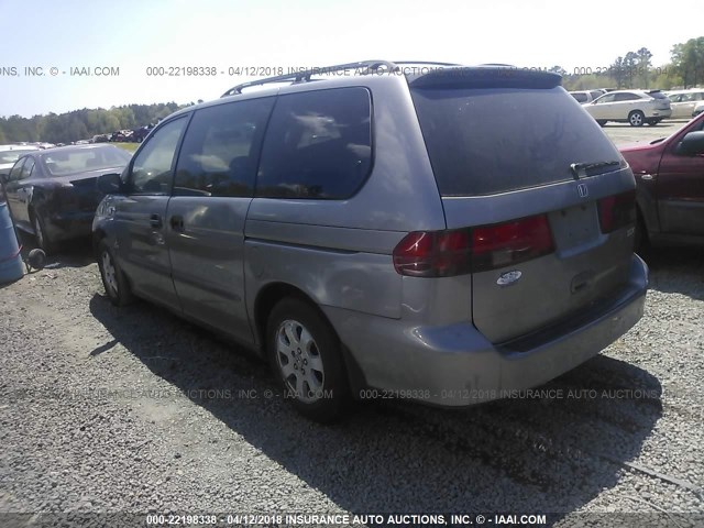 2HKRL1850XH510351 - 1999 HONDA ODYSSEY LX GRAY photo 3