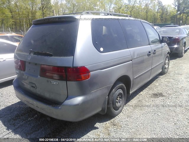 2HKRL1850XH510351 - 1999 HONDA ODYSSEY LX GRAY photo 4