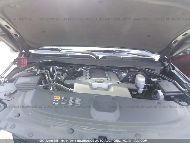 1GYS4SKJ2FR542200 - 2015 CADILLAC ESCALADE ESV LUXURY BLACK photo 10