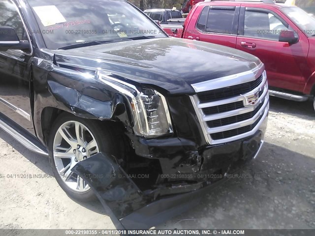 1GYS4SKJ2FR542200 - 2015 CADILLAC ESCALADE ESV LUXURY BLACK photo 6