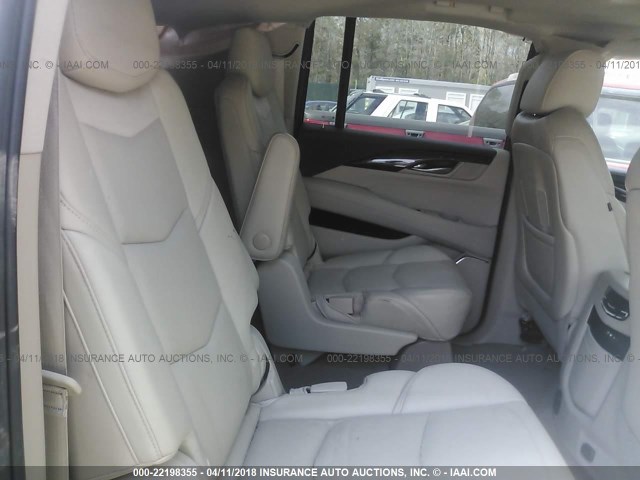 1GYS4SKJ2FR542200 - 2015 CADILLAC ESCALADE ESV LUXURY BLACK photo 8