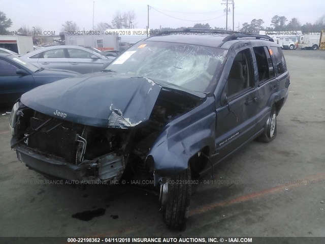 1J4GW48S84C182412 - 2004 JEEP GRAND CHEROKEE LAREDO/COLUMBIA/FREEDOM BLUE photo 6