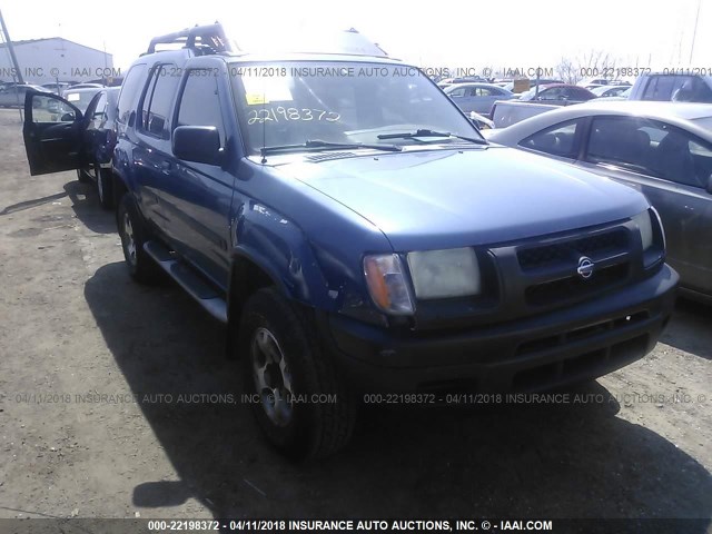 5N1ED28Y81C517798 - 2001 NISSAN XTERRA XE/SE BLUE photo 1