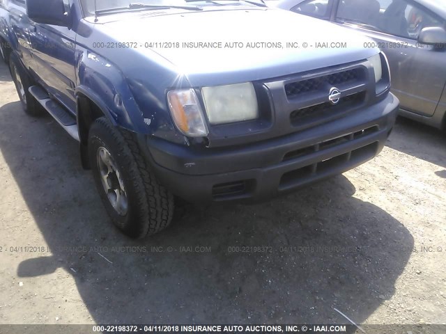 5N1ED28Y81C517798 - 2001 NISSAN XTERRA XE/SE BLUE photo 6