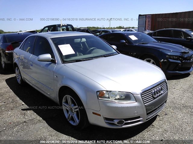 WAUAF78E57A281760 - 2007 AUDI A4 2/TURBO SILVER photo 6