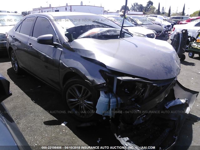 4T1BF1FK9GU145221 - 2016 TOYOTA CAMRY LE/XLE/SE/XSE GRAY photo 1