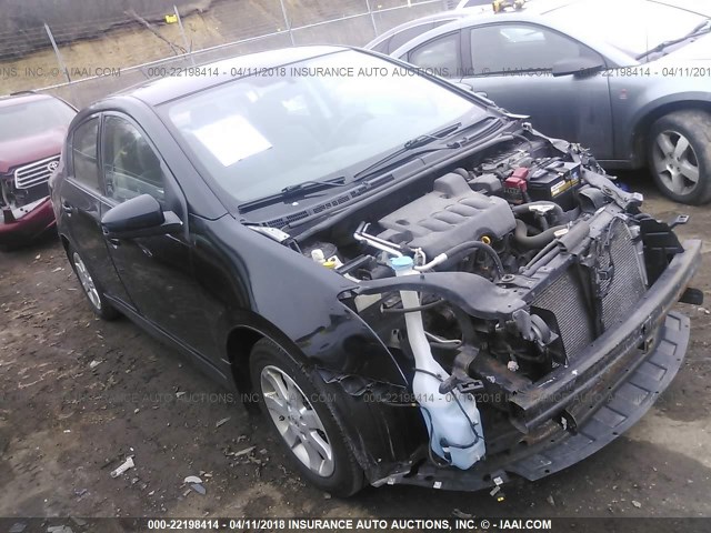 3N1AB6AP2BL651118 - 2011 NISSAN SENTRA 2.0/2.0S/SR/2.0SL BLACK photo 1