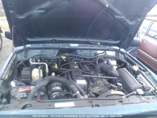 1J4FT68S2WL124105 - 1998 JEEP CHEROKEE SPORT/CLASSIC Zielony zdjęcie 10