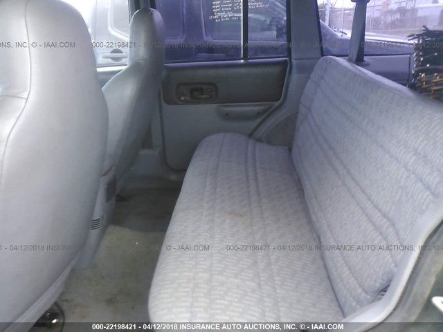 1J4FT68S2WL124105 - 1998 JEEP CHEROKEE SPORT/CLASSIC Zielony zdjęcie 8
