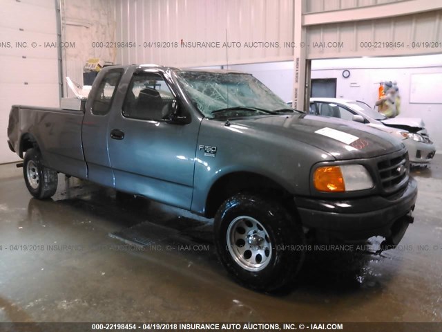 2FTRX18W94CA66871 - 2004 FORD F-150 HERITAGE CLASSIC GRAY photo 1