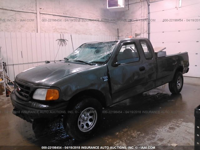 2FTRX18W94CA66871 - 2004 FORD F-150 HERITAGE CLASSIC GRAY photo 2