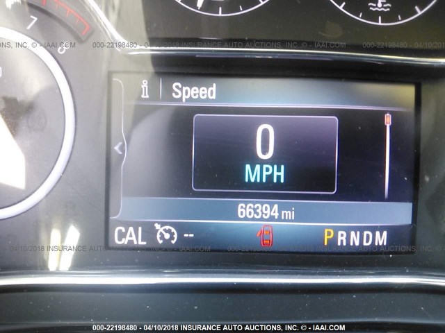 2G4GK5EX0G9123126 - 2016 BUICK REGAL BLACK photo 7