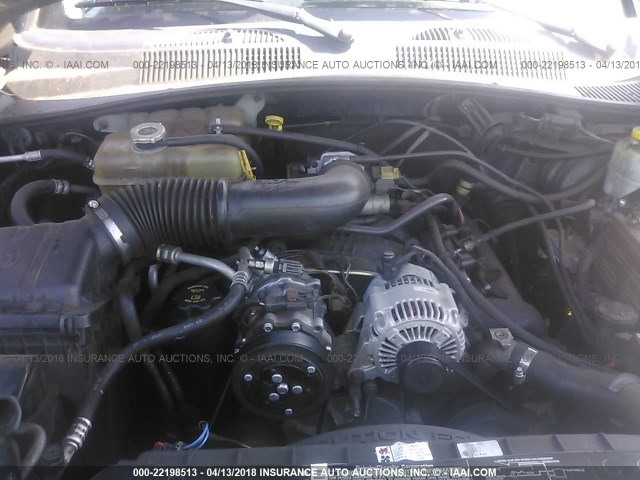 1J4GK48K85W595779 - 2005 JEEP LIBERTY SPORT ლურჯი ფოტო 10