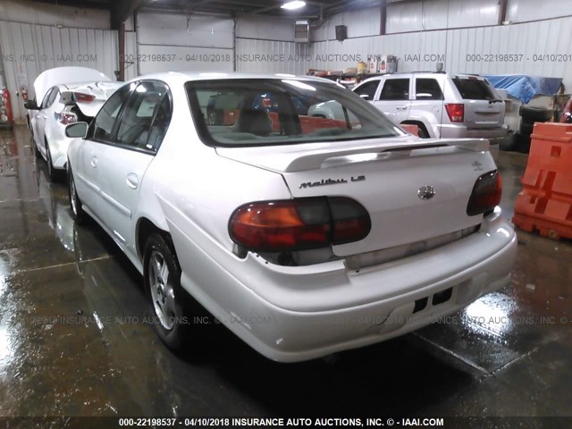 1G1NE52J83M571364 - 2003 CHEVROLET MALIBU LS WHITE photo 6