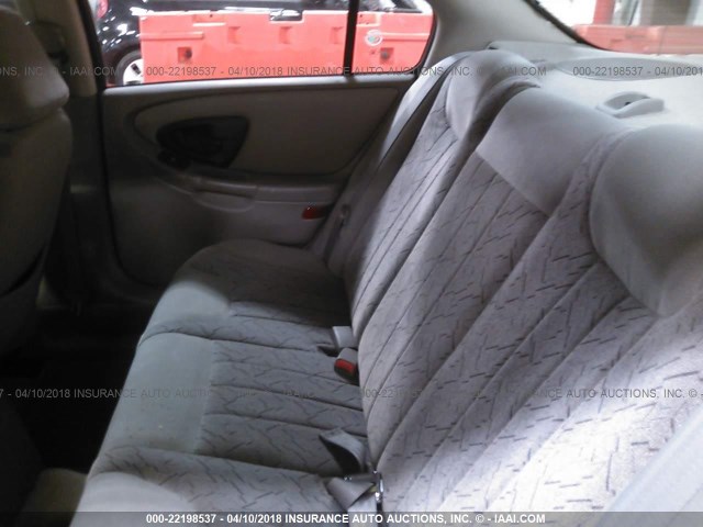 1G1NE52J83M571364 - 2003 CHEVROLET MALIBU LS WHITE photo 8