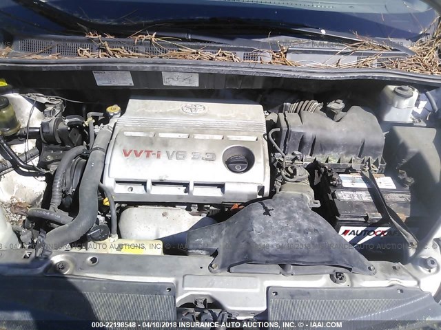 5TDZA22C34S157404 - 2004 TOYOTA SIENNA XLE/XLE LIMITED SILVER photo 10