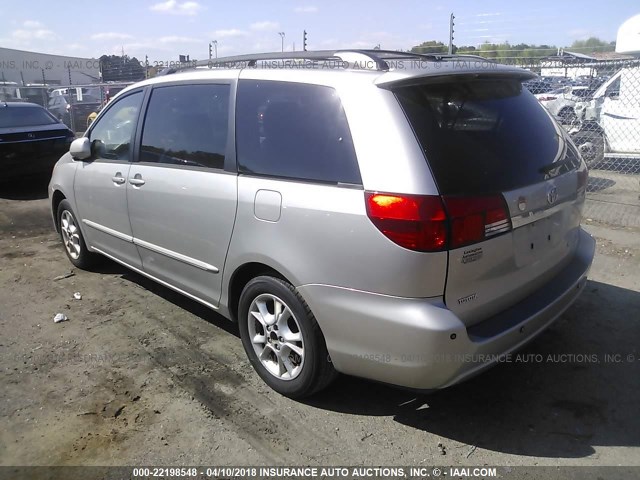 5TDZA22C34S157404 - 2004 TOYOTA SIENNA XLE/XLE LIMITED SILVER photo 3