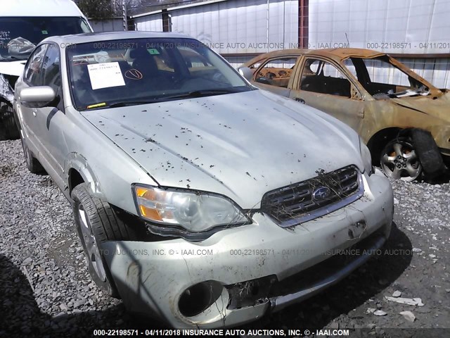 4S4BL86C374200241 - 2007 SUBARU LEGACY OUTBACK 3.0R LL BEAN GOLD photo 1